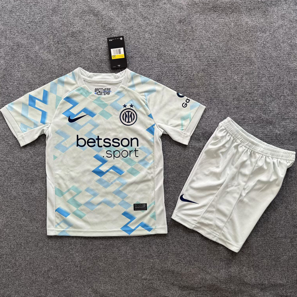 Jersey 2025/26 Inter Milan Visitante Manga corta Niño