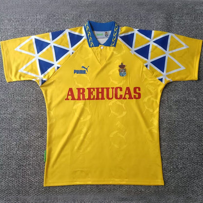 Jersey 1995 Las Palmas Local Manga corta Versión Fan Retro