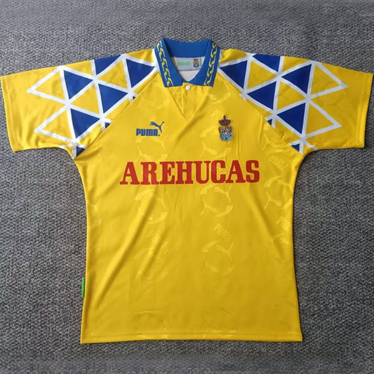 Jersey 1995 Las Palmas Local Manga corta Versión Fan Retro