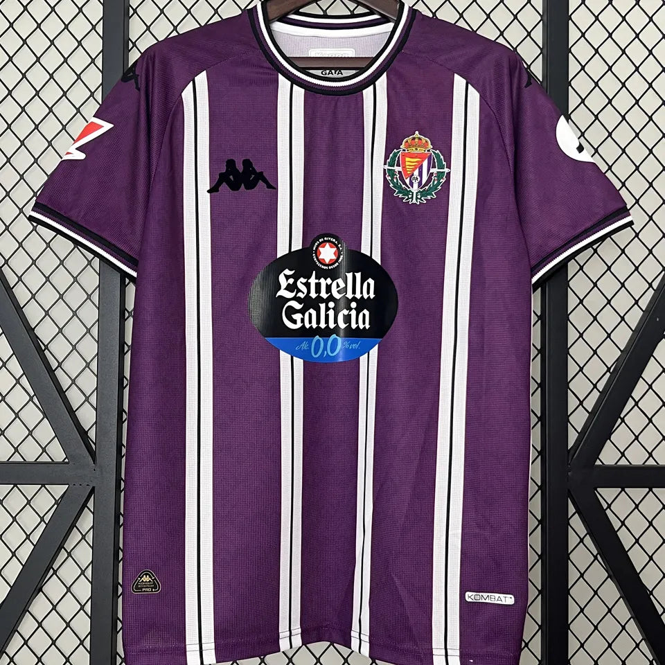 Jersey 2024/25 Real Valladolid Local Manga corta Versión Fan