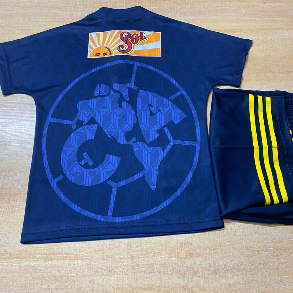 Jersey 1998/99 Club America Visitante Manga corta Niño Retro
