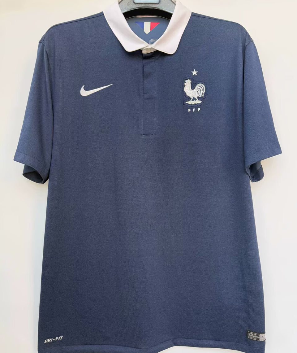 2014 francia local versión fan selecciones retro