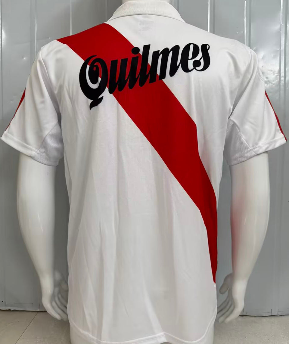 jersey 2001/2002 river plate100 aons especial manga corta versión fan retro