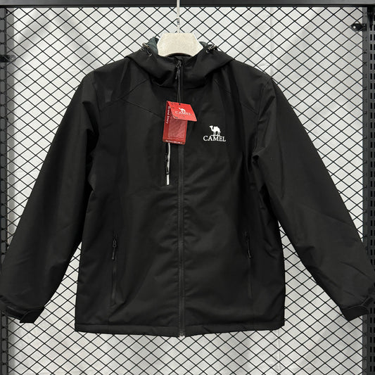 Rompeviento 2025 Camel Velvet Thickened warm