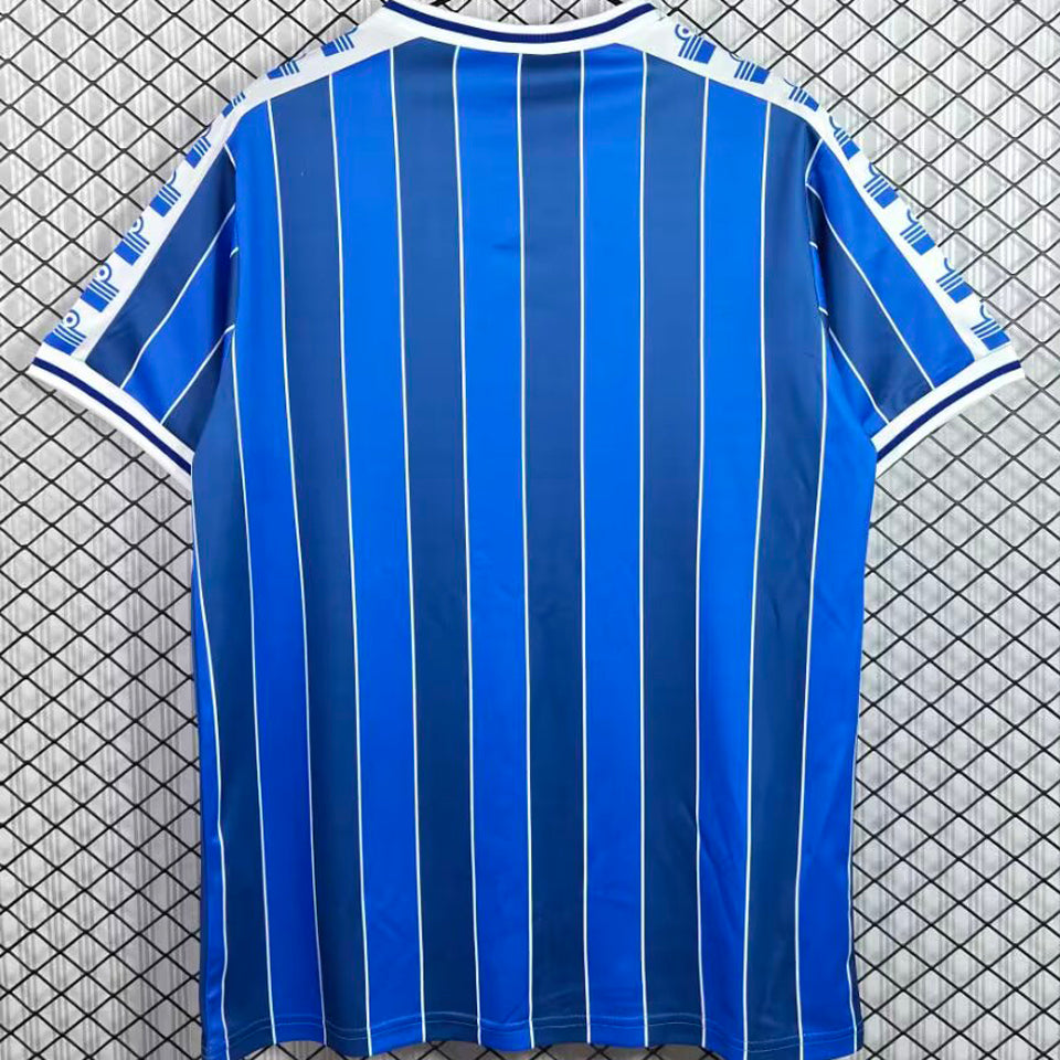jersey 1985/1987 cardiff city local manga corta versión fan retro