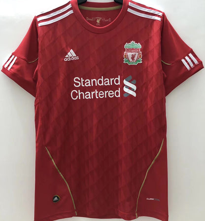Jersey 2010/11 Liverpool Local Manga corta Versión Fan Retro