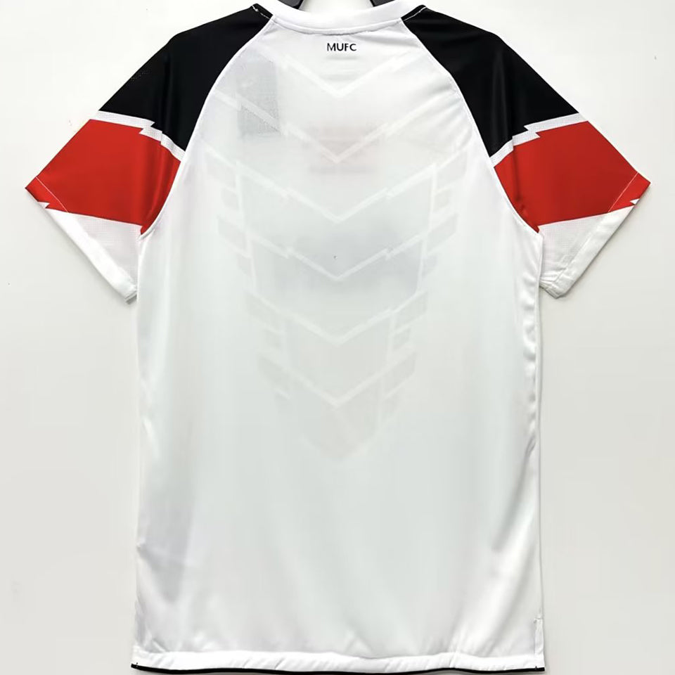 jersey 2010/11 manchester united visitante manga corta versión fan retro