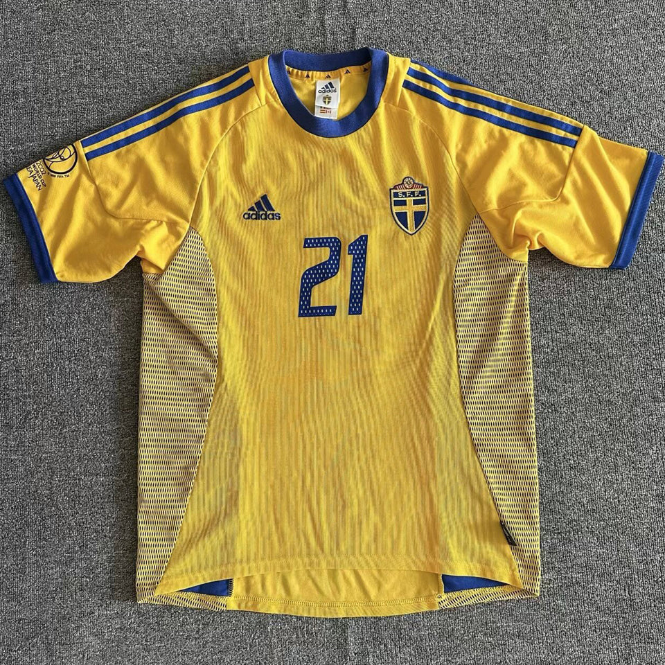 2002 sweden local versión fan selecciones retro