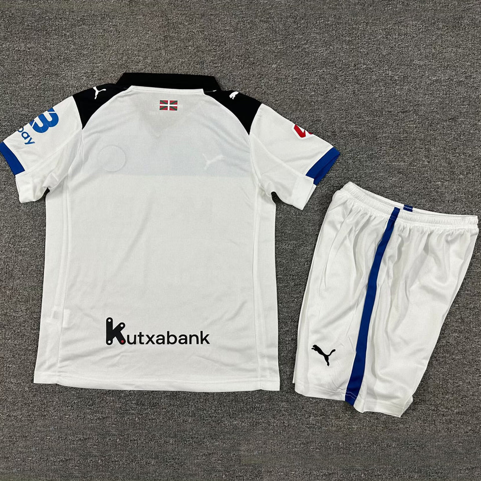 Jersey 2025/26 Alaves Visitante Manga corta Niño