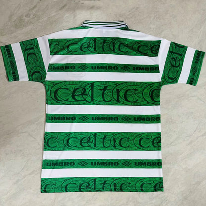 Jersey 1995/97 Celtic Local Manga corta Versión Fan Retro