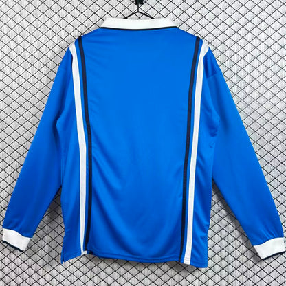 Jersey 1997/1998 Napoli Local Manga larga Versión Fan Retro