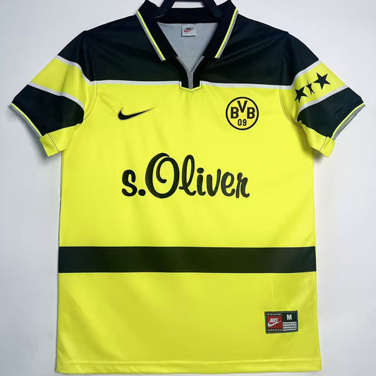 Jersey 1997/98 Borussia Dortmund Local Manga corta Versión Fan Retro