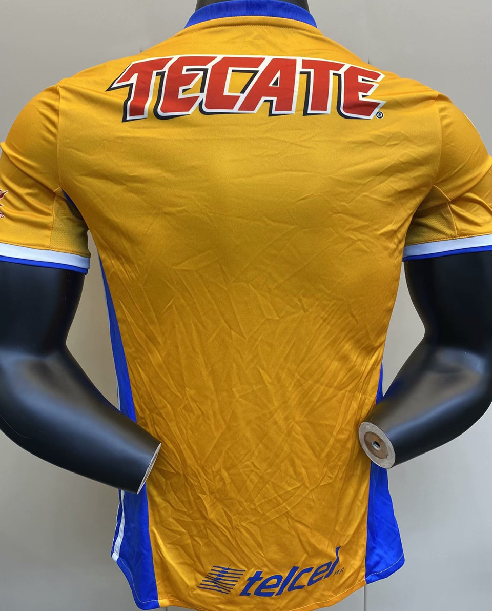 jersey 2016/17 tigres local manga corta versión fan retro