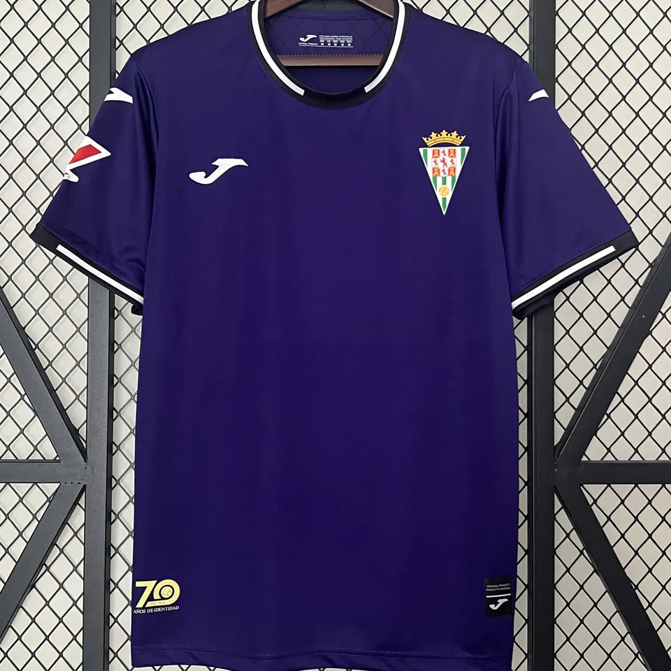 Jersey 2024/25 Córdoba Visitante Manga corta Versión Fan