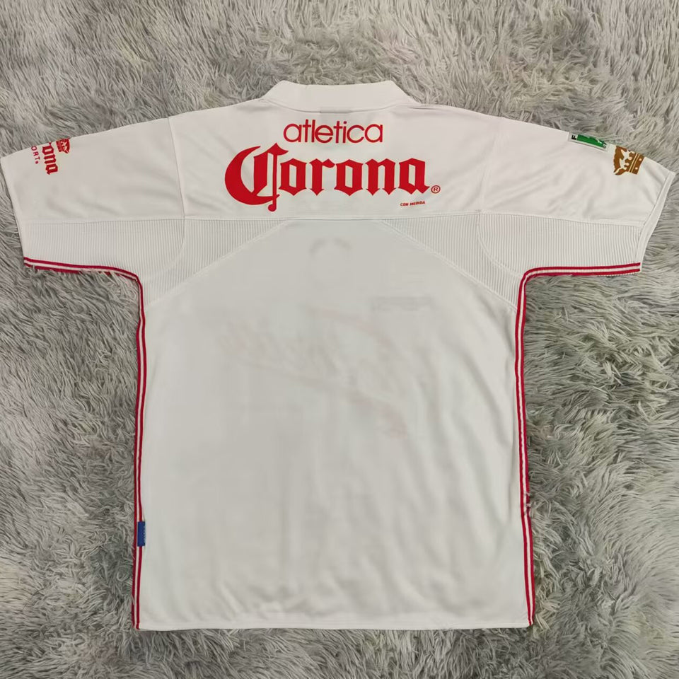 Jersey 2000/01 Deportivo Toluca Visitante Manga corta Versión Fan Retro