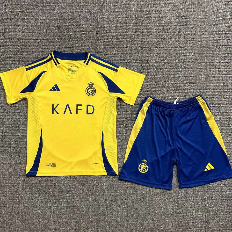 Jersey 2024/25 Al Nassr Local Manga corta Niño