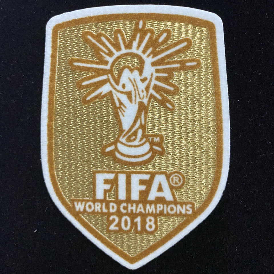 2018 fifa world champions 2018 patch parches/letras
