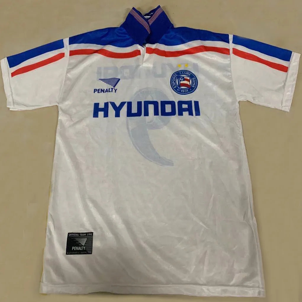 Jersey 1998/99 Bahia Local Manga corta Versión Fan Retro