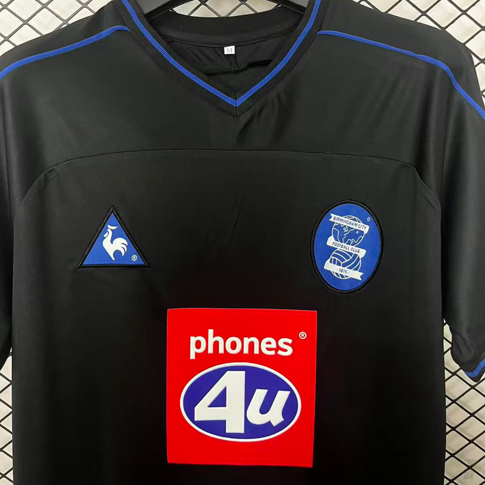 jersey 2002/2003 birmingham visitante manga corta versión fan retro