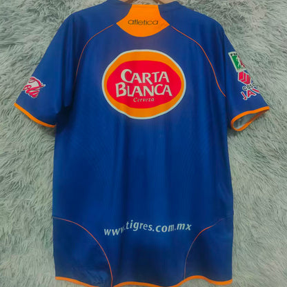 Jersey 2005 Tigres UANL Visitante Manga corta Versión Fan Retro