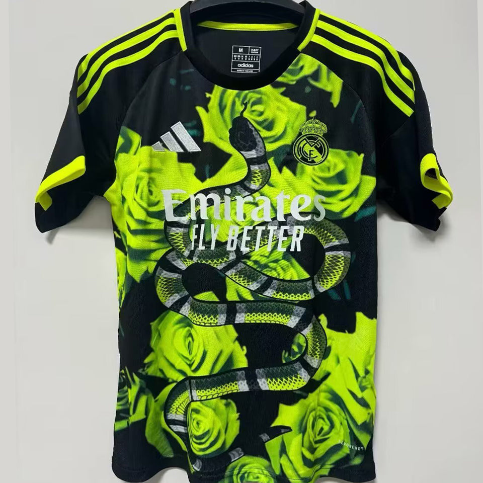 jersey 2025 real madrid especial manga corta versión fan