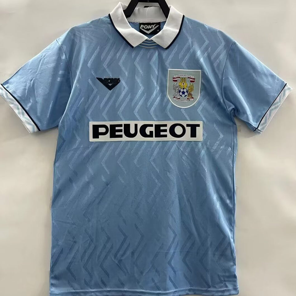 Jersey 1994/96 Coventry City Local Manga corta Versión Fan Retro