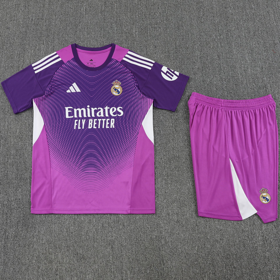 jersey 2025/26 real madrid especial manga corta versión fan
