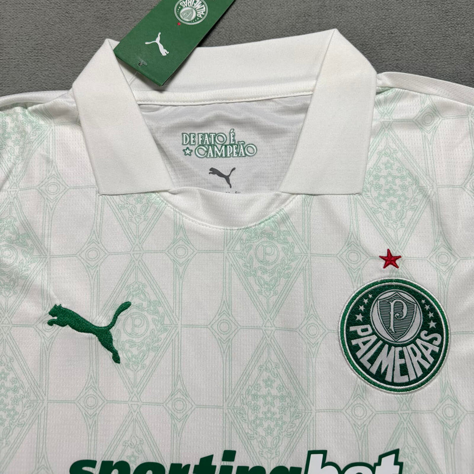 jersey 2025/26 palmeiras visitante manga corta mujer
