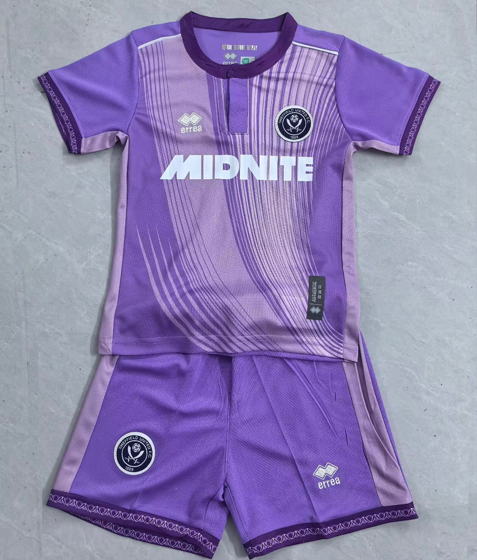 jersey 2025/26 sheffield united tercero manga corta niño