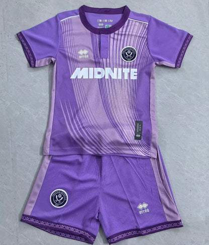Jersey 2025/26 Sheffield United Tercero Manga corta Niño
