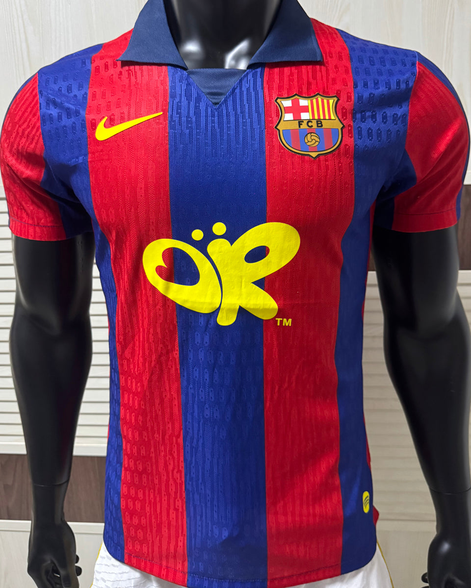 jersey 2026/27 barcelona especial manga corta versión jugador retro