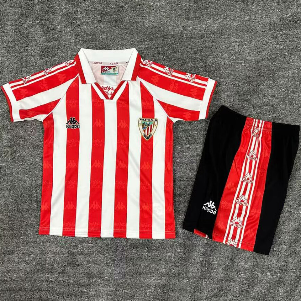 Jersey 1995/97 Bilbao AT Local Manga corta Niño Retro
