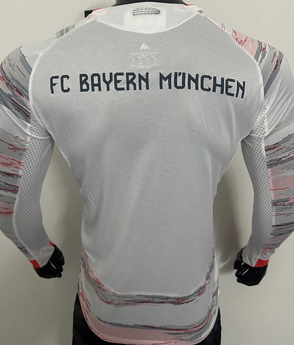 jersey 2025/26 bayern munich visitante manga larga versión jugador