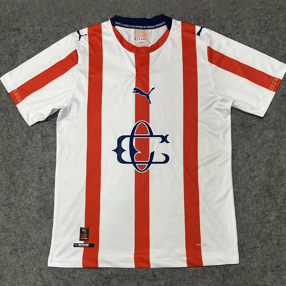 jersey 2026/27 chivas especial manga corta versión fan
