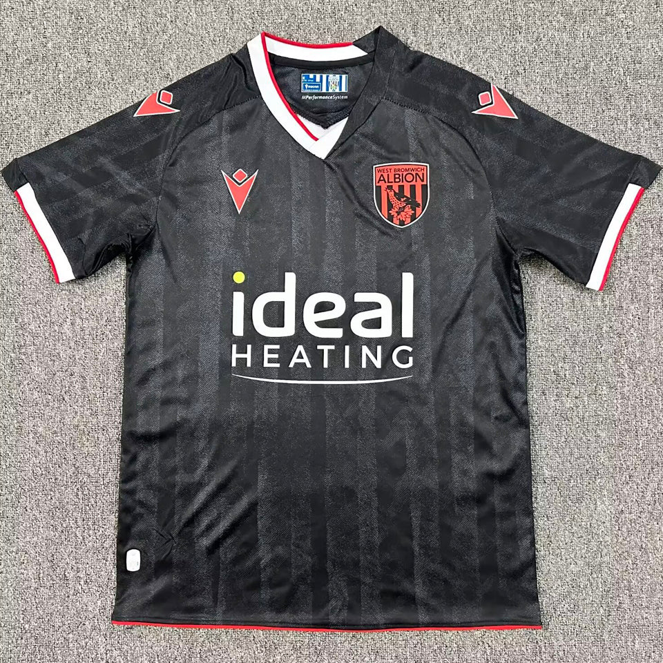 jersey 2025/26 west bromwich albion tercero manga corta versión fan