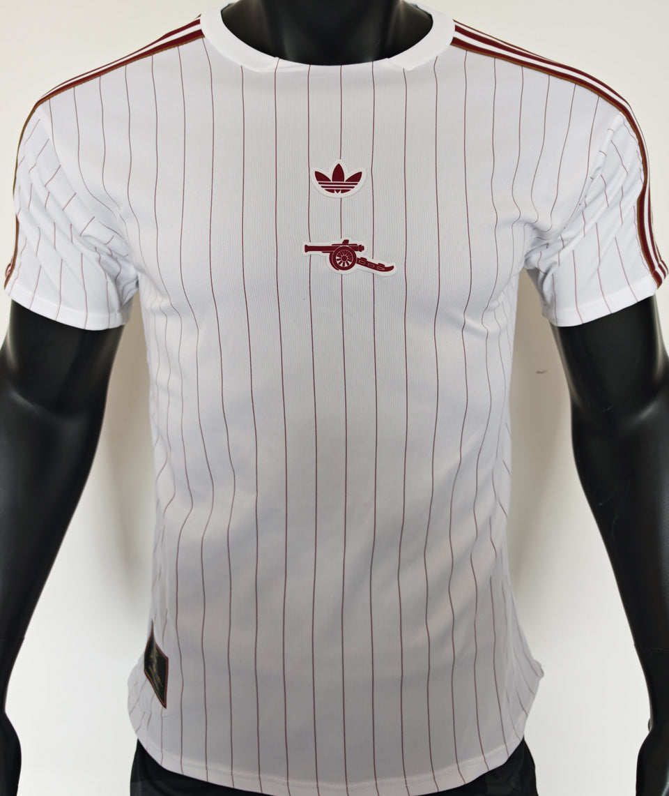 jersey 2025/26 arsenal especial manga corta versión jugador retro