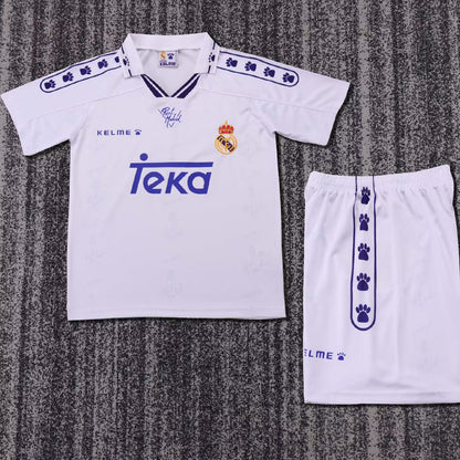 Jersey 1994/96 Real Madrid Local Manga corta Niño Retro