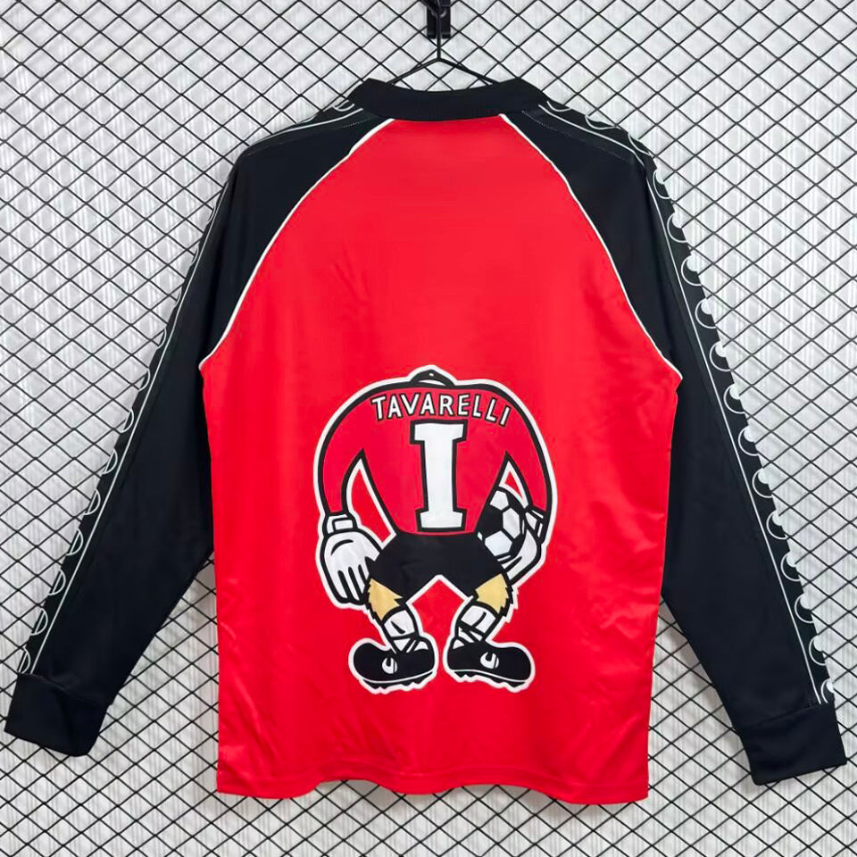 jersey 2002 club olimpia portero manga corta versión fan retro