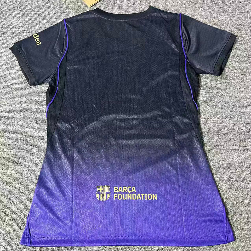 jersey 2026/27 barcelona visitante manga corta mujer