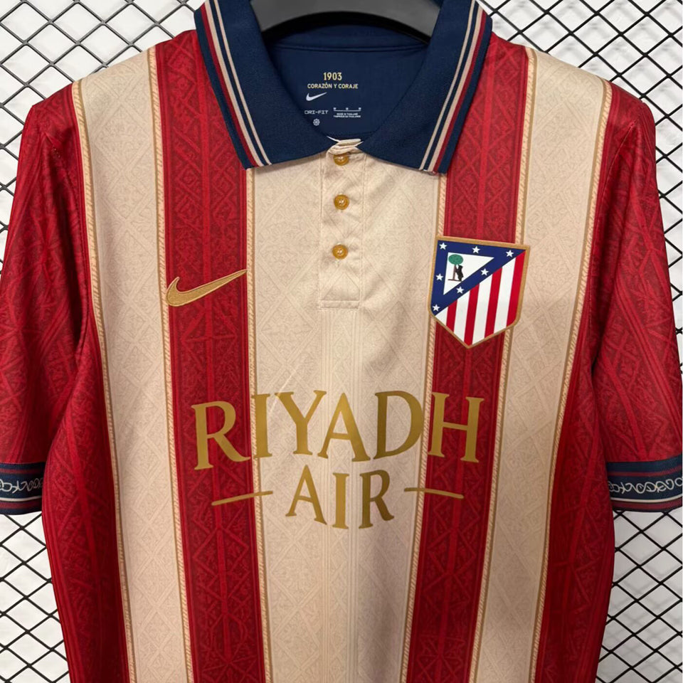 jersey 2026/27 atletico de madrid especial manga corta versión fan retro