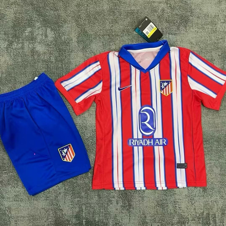 Jersey 2024/25 Atletico de Madrid Local Manga corta Niño