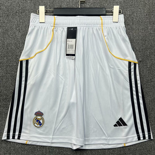 2025/26 Real Madrid Local Versión Fan Shorts/ Pantalones