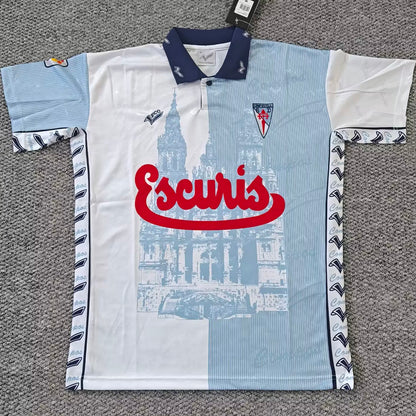 Jersey 1997/1999 Compostela Local Manga corta Versión Fan Retro