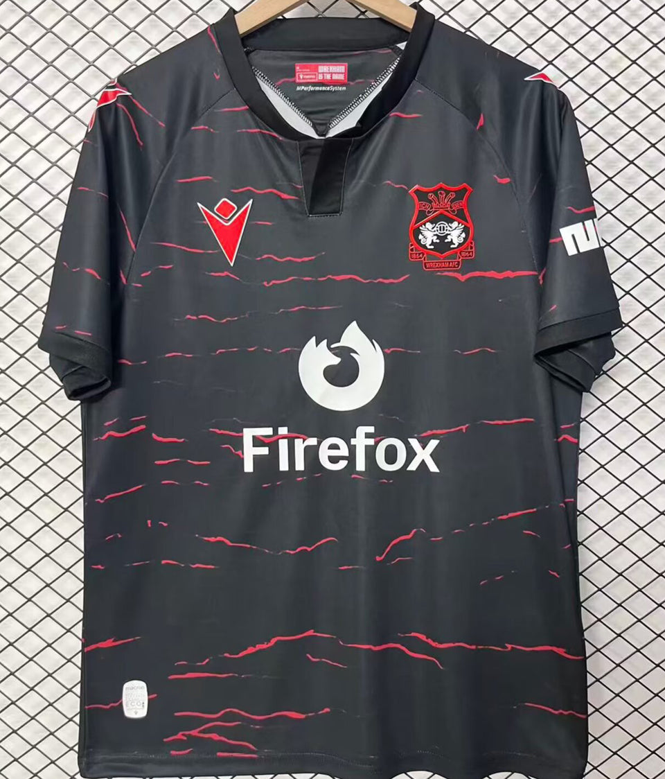 jersey 2026/27 wrexham visitante manga corta versión fan