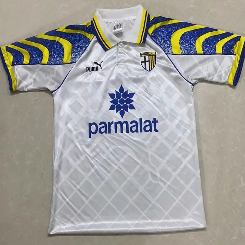 Jersey 1995/97 Parma Visitante Manga corta Versión Fan Retro