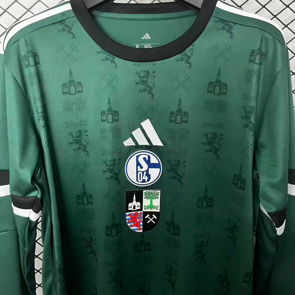 jersey 2026 schalke 04 especial manga larga versión fan