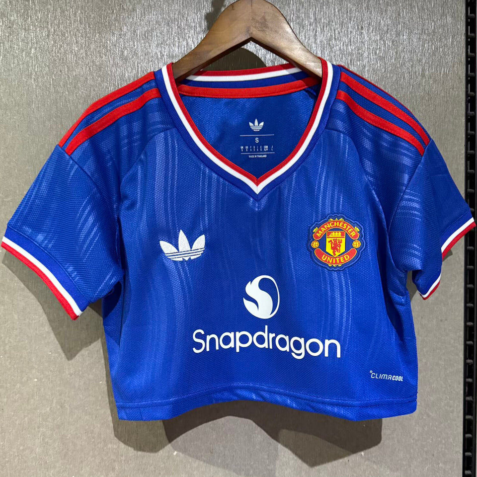 jersey 2026/27 manchester united visitante manga corta mujer