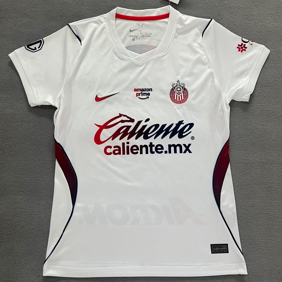 jersey 2026/27 chivas visitante manga corta mujer