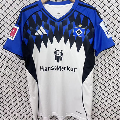 Jersey 2025/26 Hamburger SV Local Manga corta Versión Fan