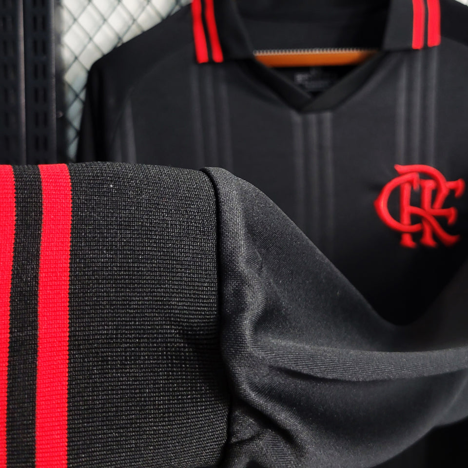 jersey 2019/20 flamengo especial manga larga versión fan retro